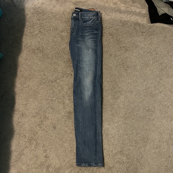 Express 00 R light denim jeans